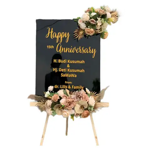 Papan Bunga Akrilik Losarang